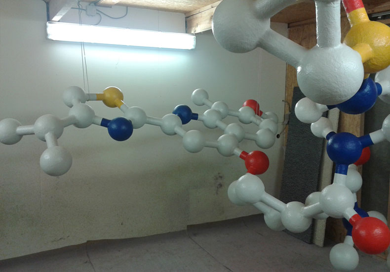 3D molecule Janssen Pharmaceutica