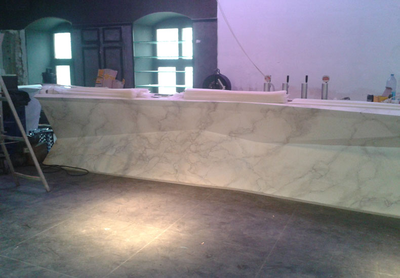 Interieur ontwerp toog Abdis Hasselt